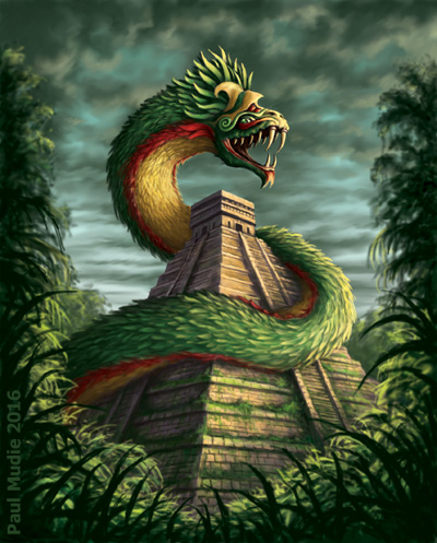 Quetzalcoatl - &copy; Paul Mudie